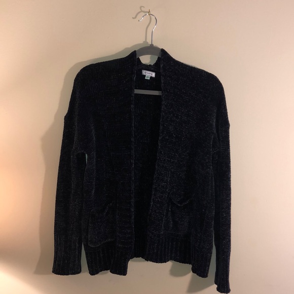 Susina Sweaters - SUSINA Chenille Knit Cardigan size M